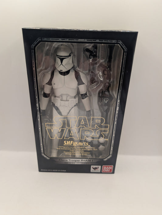 Bandai S.H. Figuarts Star Wars Clone Trooper Phase 1 Action Figure FRENLY BRICKS - Open 7 Days