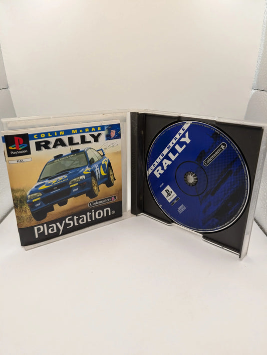 Colin McRae Rally Sony PlayStation 1 PS1 Game Complete With Manual pal 1998 GC FRENLY BRICKS - Open 7 Days