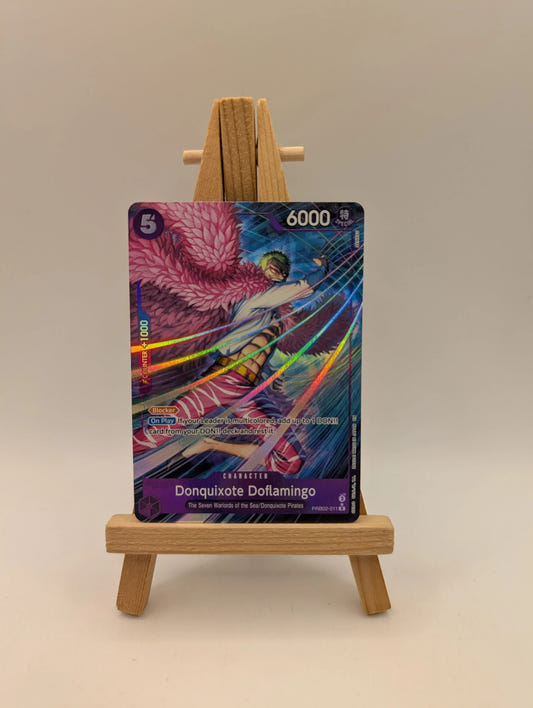 Donquixote Doflamingo Alt Art - PRB02-011 - One Piece TCG FRENLY BRICKS - Open 7 Days