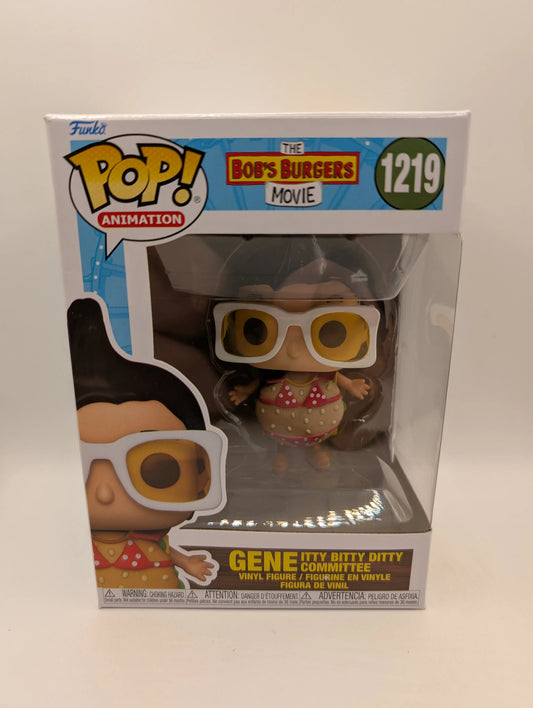 Funko Pop GENE ITTY BITTY DITTY #1219 Bobs Burgers Movie Vinyl Figure FRENLY BRICKS - Open 7 Days