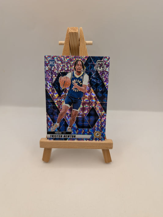 2024-25 Panini Mosaic - Rookies Tristen Newton #220 Purple Snakeskin /24 Rookie FRENLY BRICKS - Open 7 Days