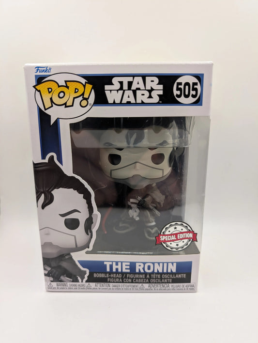 Funko POP! Star Wars Visions #505 The Ronin Bobble-Head Exclusive FRENLY BRICKS - Open 7 Days