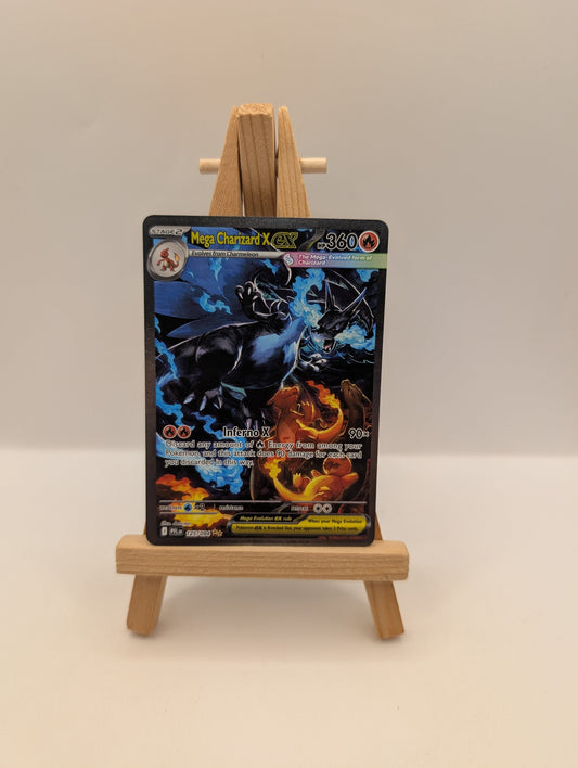 MEGA CHARIZARD X EX #125/094 SIR ME02: PHANTASMAL FLAMES HOLO POKEMON TCG FRENLY BRICKS - Open 7 Days