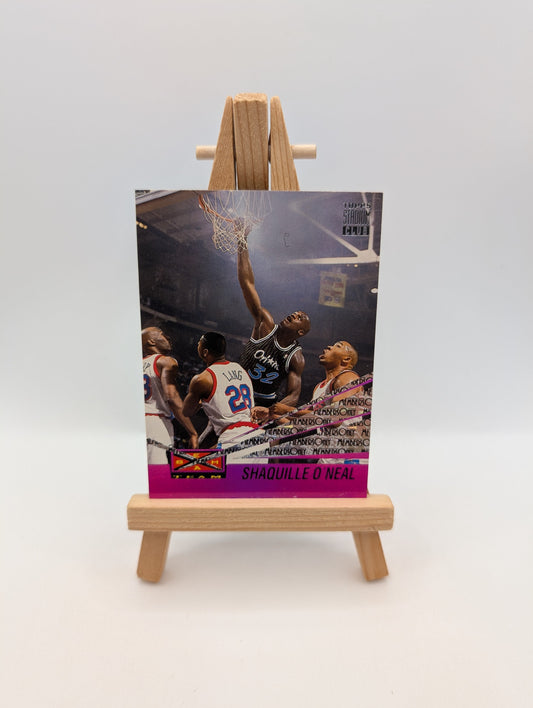 1993-94 Topps Stadium Club Shaquille O’Neal Beam Team #1 Members Only Parallel FRENLY BRICKS - Open 7 Days