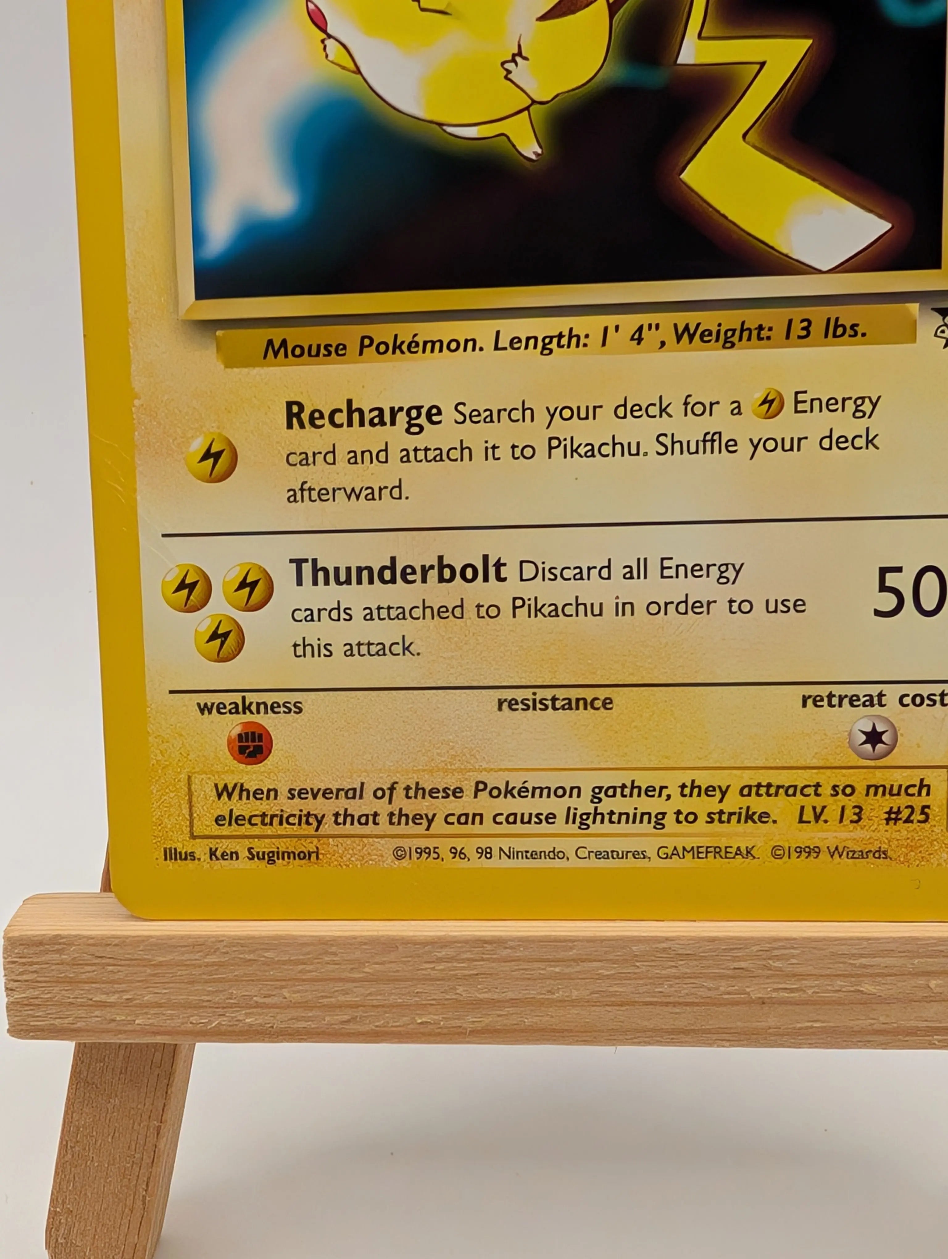 Pokémon TCG · Pikachu 4 · WB Movie · Black Star Promo · Vintage WOTC (1999), photo 5