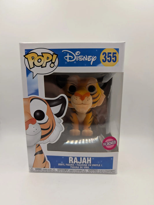 Disney Aladdin - Rajah Funko Pop Vinyl #355 Flocked FRENLY BRICKS - Open 7 Days