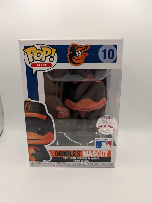 Orioles Mascot 10 ~ MLB: Baltimore ~ Funko POP! Vinyl BASEBALL