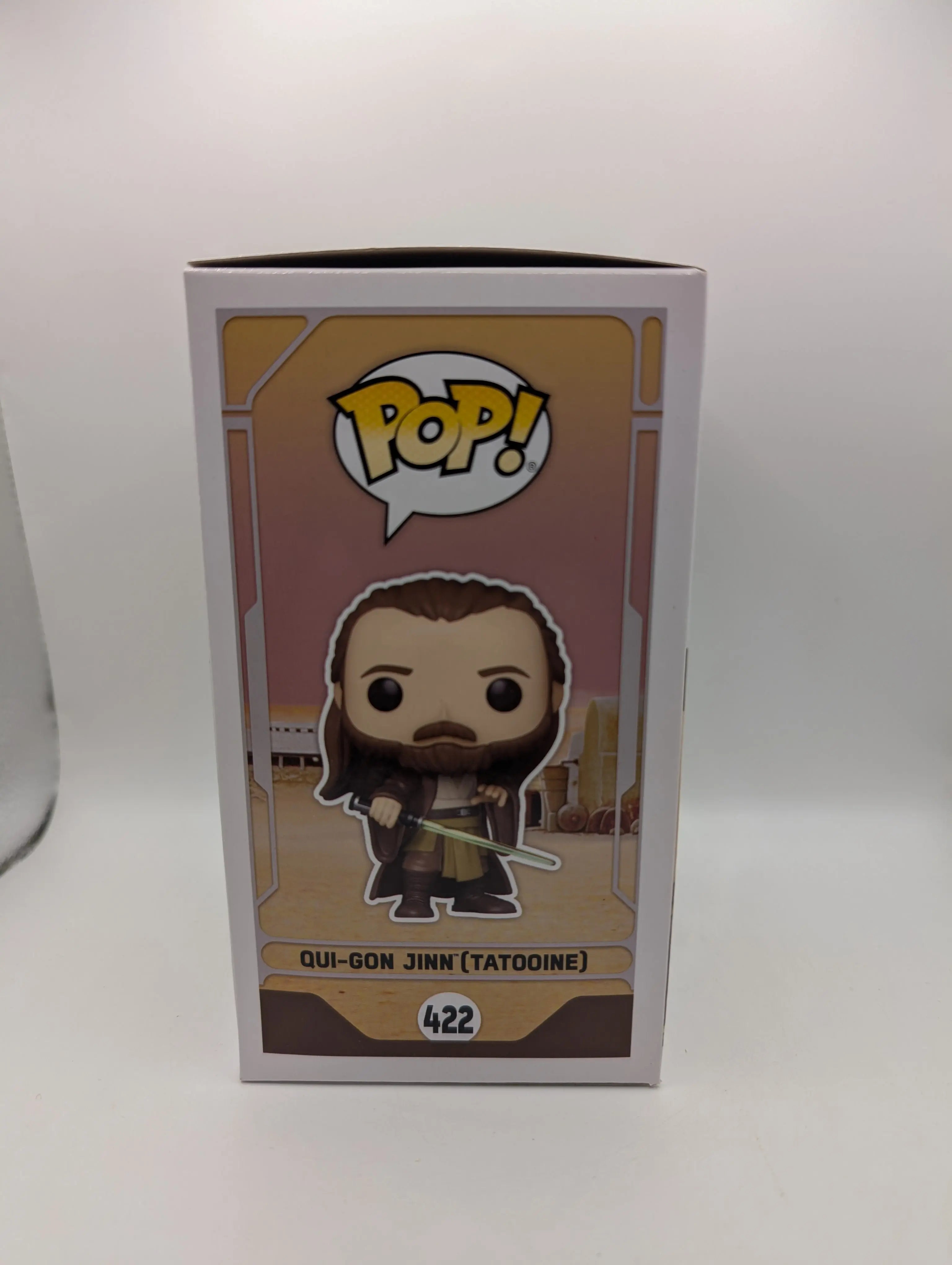 Qui-Gon Jinn Tatooine 422 STAR WARS FUNKO Pop Vinyl FRENLY BRICKS - Open 7 Days