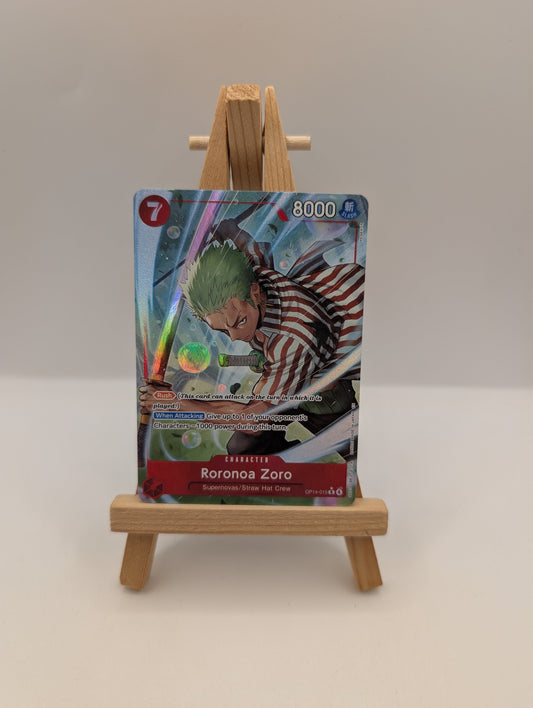 One Piece Roronoa Zoro - OP14-015 (Alt Art) The Azure Sea’s Seven (ENG) FRENLY BRICKS - Open 7 Days