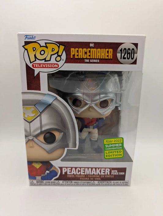 Funko Pop! Television - PEACEMAKER - Peacemaker - Summer Con '22 - 1260 (E) FRENLY BRICKS - Open 7 Days