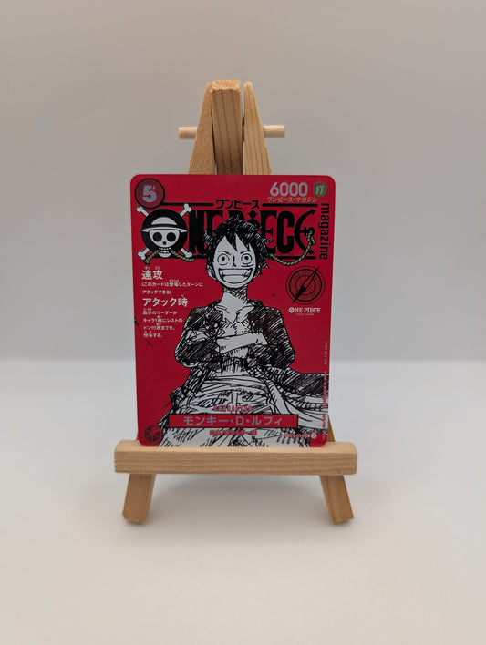 Monkey D Luffy ST21-014 Weekly Shonen Jump 2025 Promo ONE PIECE Card Japanese NM FRENLY BRICKS - Open 7 Days