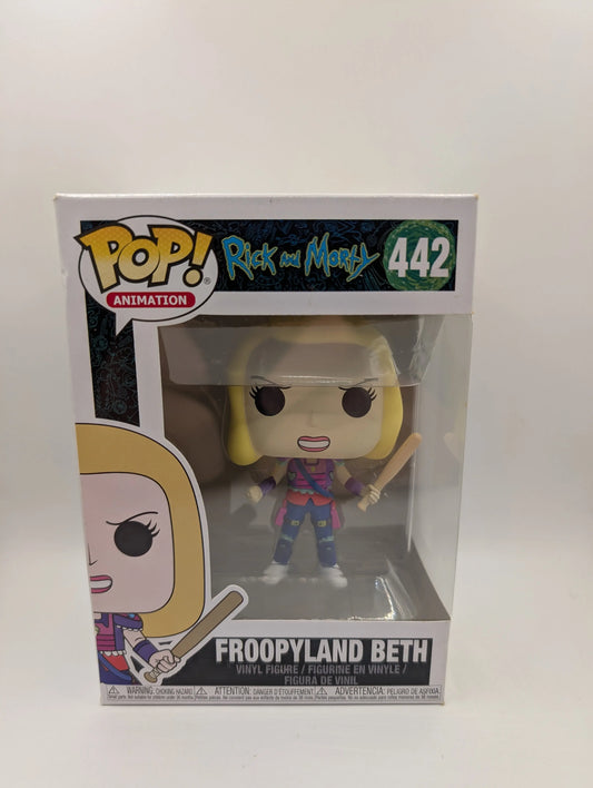 Funko Pop! Froopyland Beth #442 Rick and Morty 2018 Animation Vaulted Figure FRENLY BRICKS - Open 7 Days