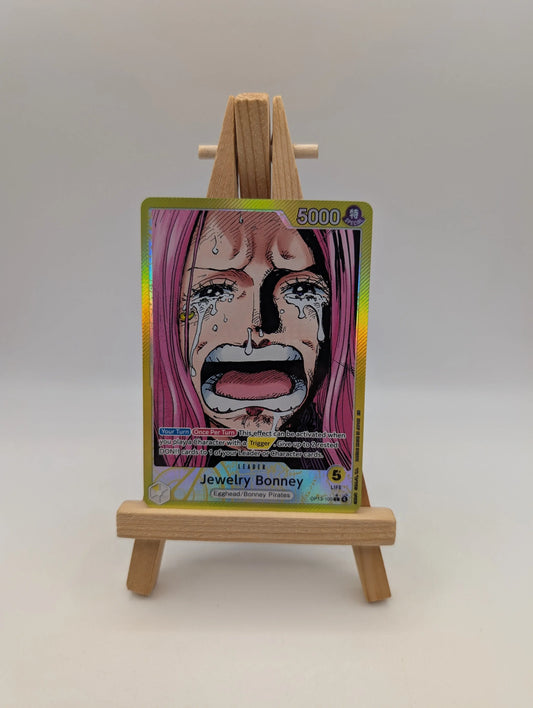 Jewelry Bonney (100) (Alternate Art) OP13-100 Carrying On His Will One Piece NM FRENLY BRICKS - Open 7 Days