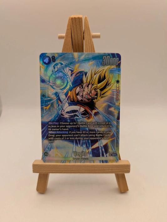DRAGON BALL FUSION WORLD VEGITO FB05-040 SR* ALT ENGLISH FRENLY BRICKS - Open 7 Days