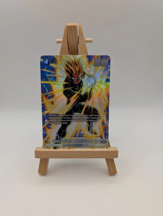Son Gohan Adolescence FB03-039 SR☆ Alt Art - DragonBall Fusion World M/NM FRENLY BRICKS - Open 7 Days