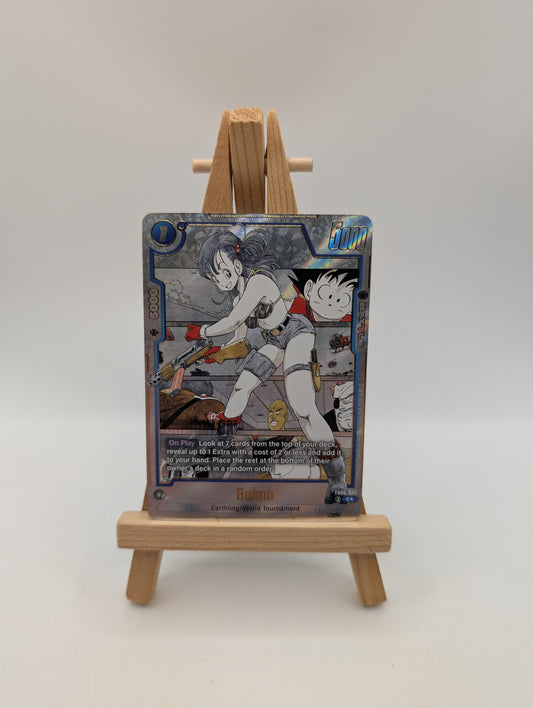 DBS Fusion World Bulma FB06-035 Alternate Art MANGA FRENLY BRICKS - Open 7 Days