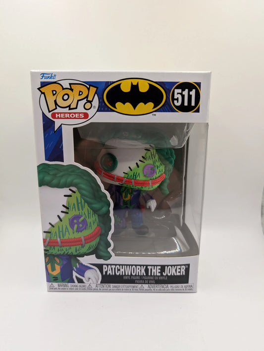 DC Comics - Patchwork The Joker Pop! Vinyl Figure #511 FRENLY BRICKS - Open 7 Days