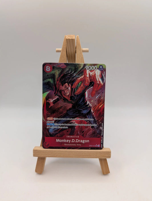 2024 One Piece Monkey D Dragon OP07 SR Alt Art English OP07-015 NM/M FRENLY BRICKS - Open 7 Days