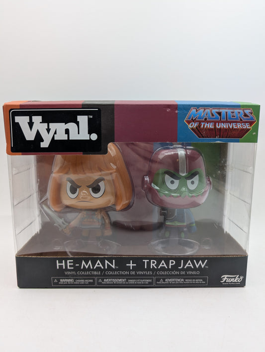 Funko Vynl. He-Man & Trap Jaw Vinyl Collectible Figures Masters Of The Universe