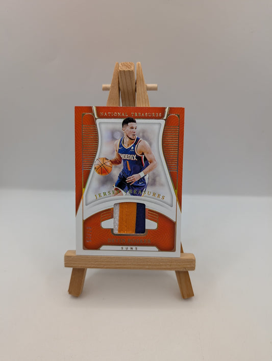 2021 Panini National Treasures Devin Booker Game Used Patch /25 FRENLY BRICKS - Open 7 Days