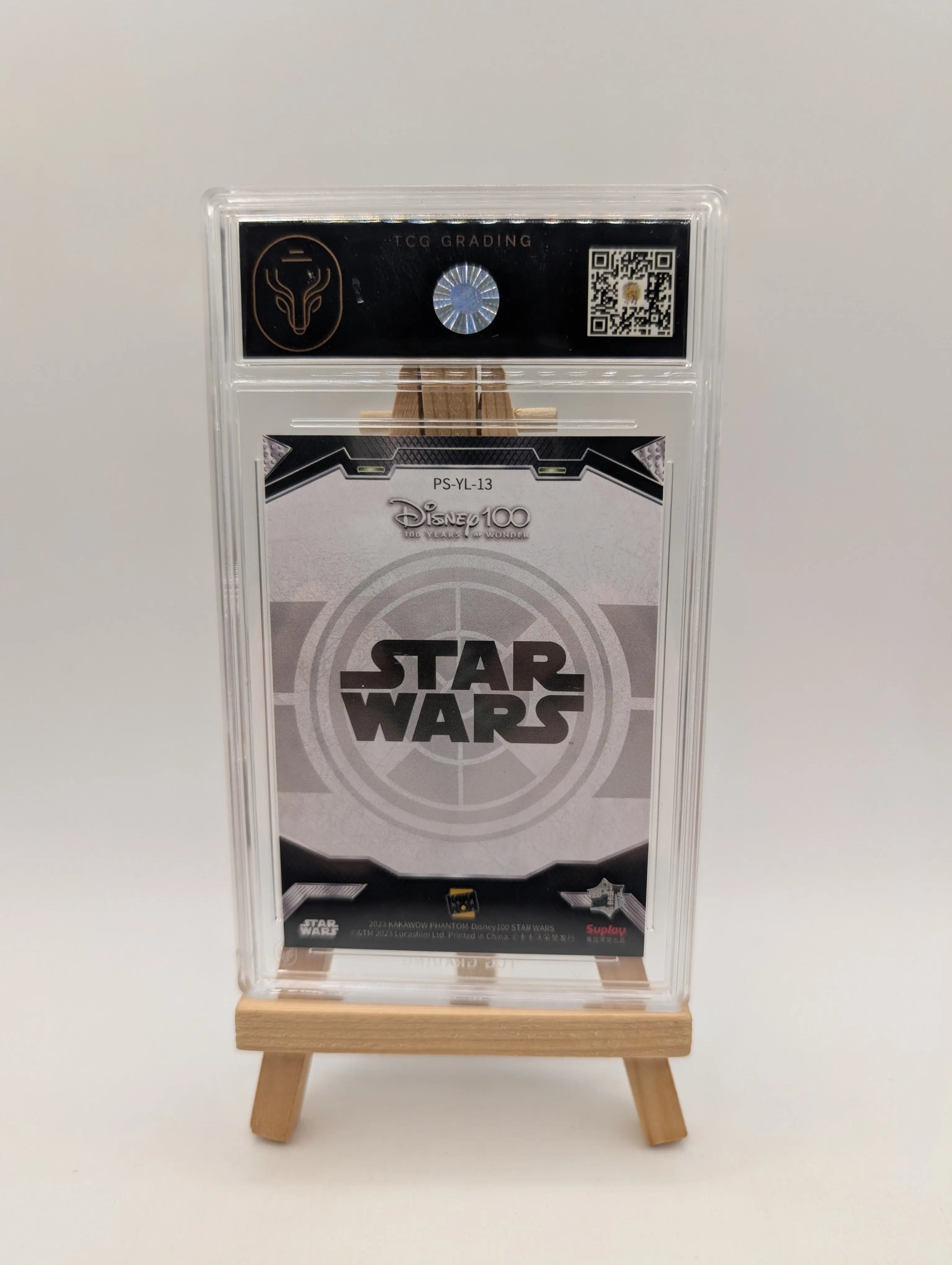 2023 Kakawow Phantom Disney100 Star Wars Grogu #PS-YL-13 TCG 9 FRENLY BRICKS - Open 7 Days