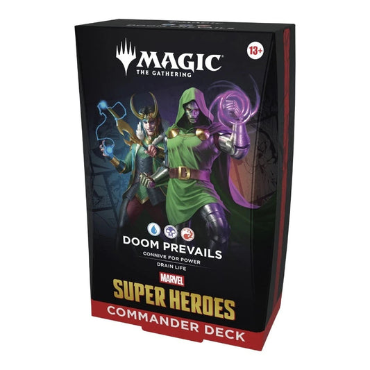 MTG Magic the Gathering: Marvel Superheroes Commander Deck (Doom Prevails) NEW FRENLY BRICKS - Open 7 Days