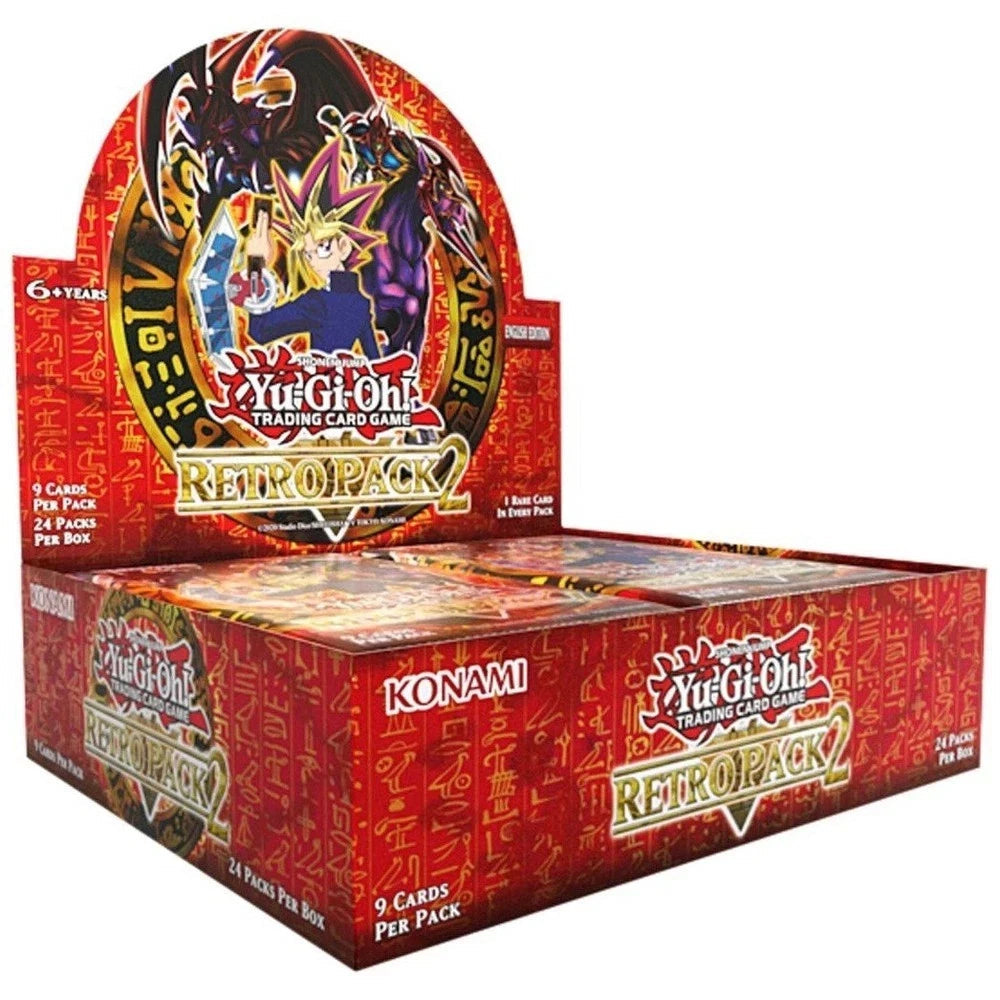 Yugioh Retro Pack 2 Booster Box Factory Sealed In Hand 24 Packs FRENLY BRICKS - Open 7 Days