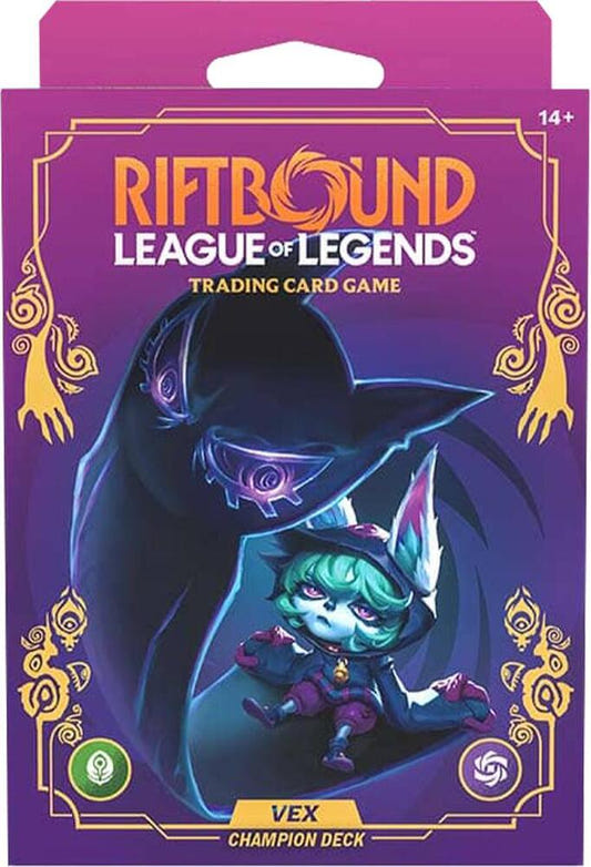 Riftbound Unleashed Champion Deck - Vex