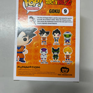 Pop Vinyl Dragon Ball Z #9 Goku FRENLY BRICKS - Open 7 Days