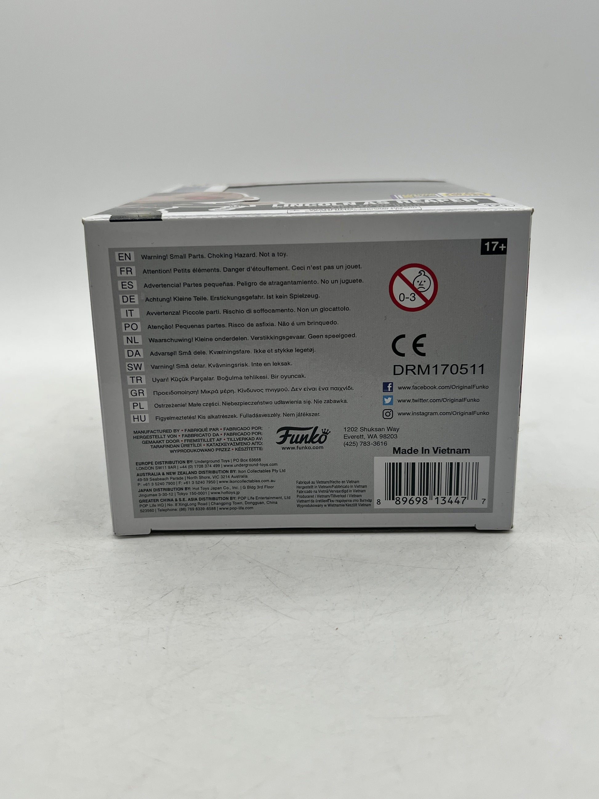 Funko POP! Television The 100 - Lincoln As Reaper #474 - Comic Con Exclusive 750 pcs FRENLY BRICKS - Open 7 Days