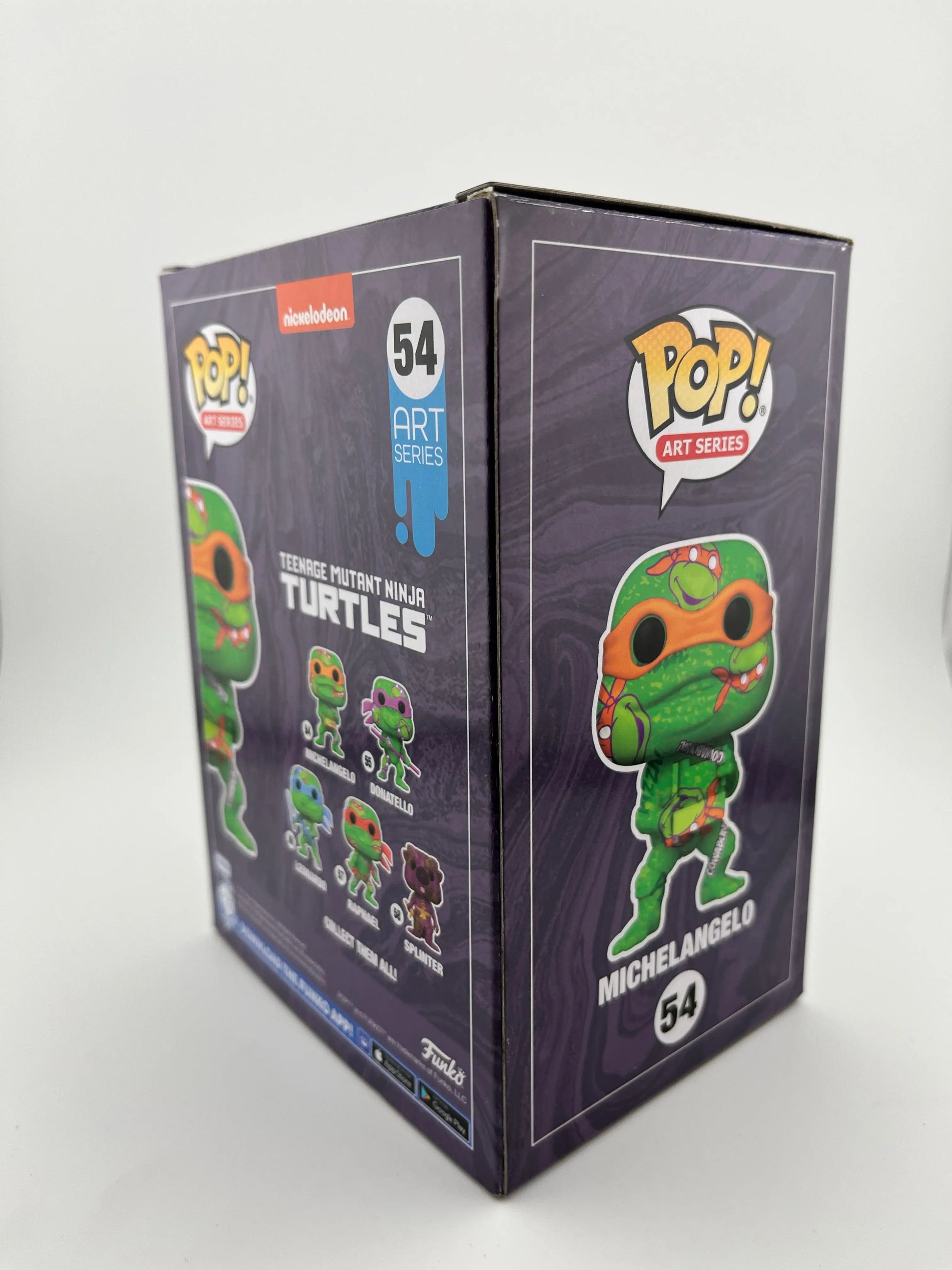 Funko POP! Art Series TMNT Michelangelo #54 - Special Edition FRENLY BRICKS - Open 7 Days