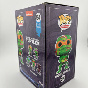 Funko POP! Art Series TMNT Michelangelo #54 - Special Edition FRENLY BRICKS - Open 7 Days