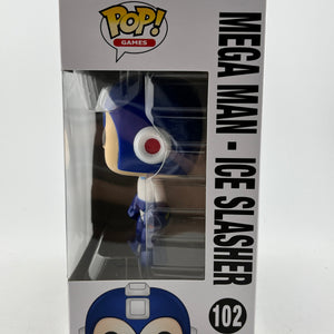Funko POP! Games Megaman - Mega Man - Ice Slasher #102 - Vinyl Collectable FRENLY BRICKS - Open 7 Days