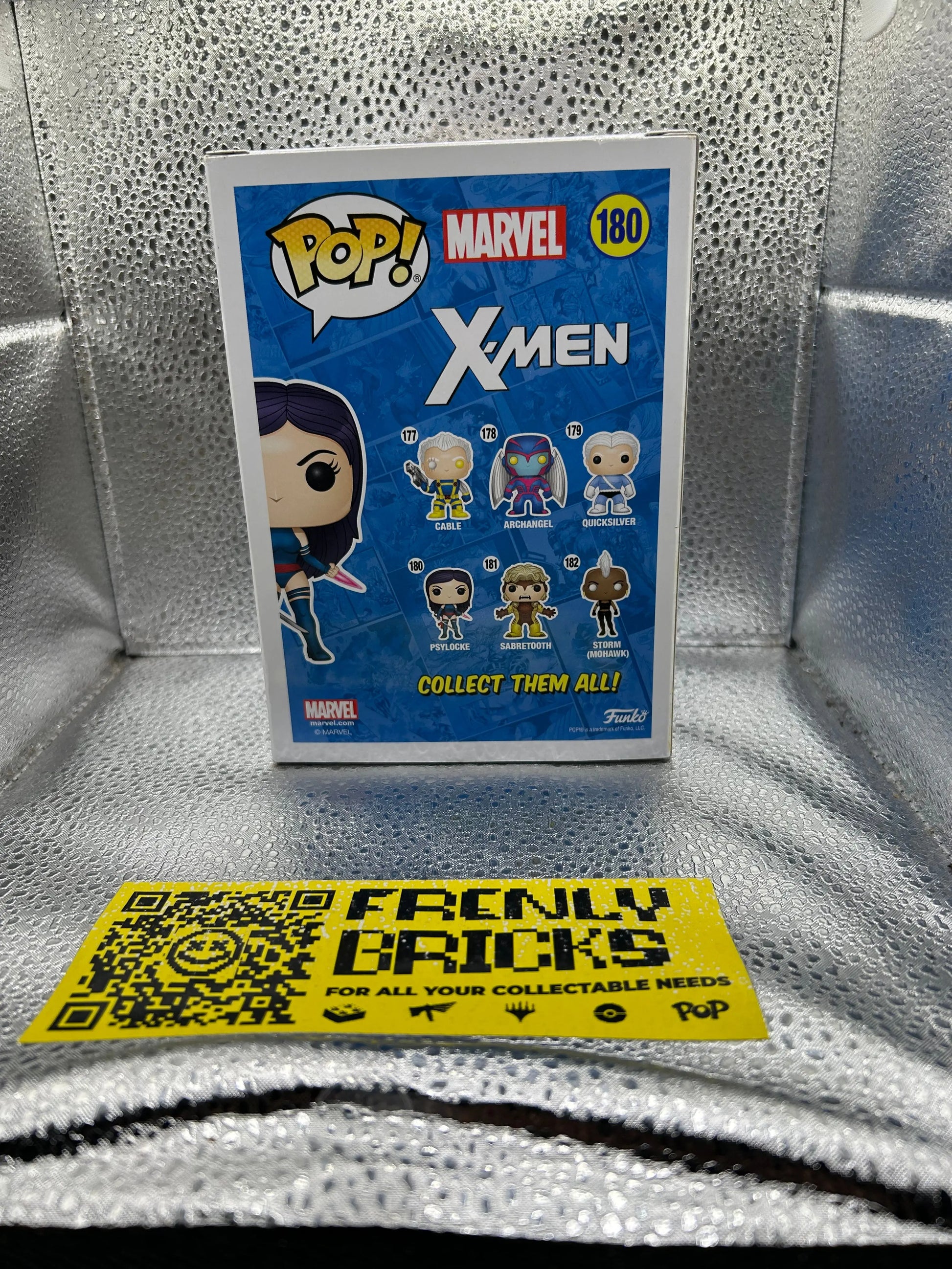 Pop Vinyl Marvel #180 X Men Psylocke FRENLY BRICKS - Open 7 Days