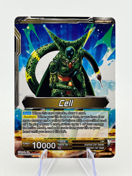 Dragon Ball - Cell, Fear Itself - BT26-091 - Single FRENLY BRICKS - Open 7 Days