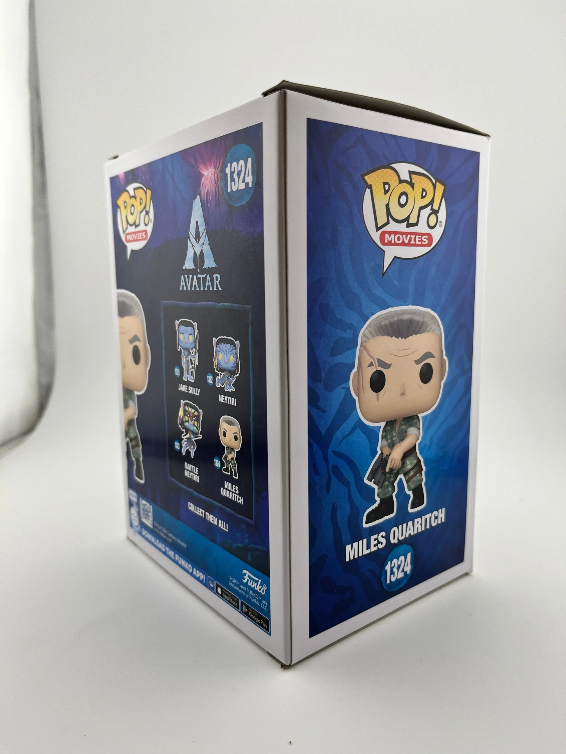 Funko POP! Movies Avatar Miles Quaritch #1324 - Vinyl Collectable FRENLY BRICKS - Open 7 Days