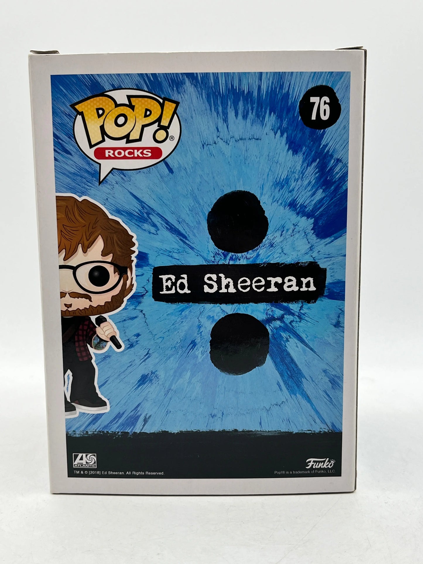 Funko POP! Rocks Ed Sheeran - #76 Ed Sheeran - Vinyl Collectable FRENLY BRICKS - Open 7 Days