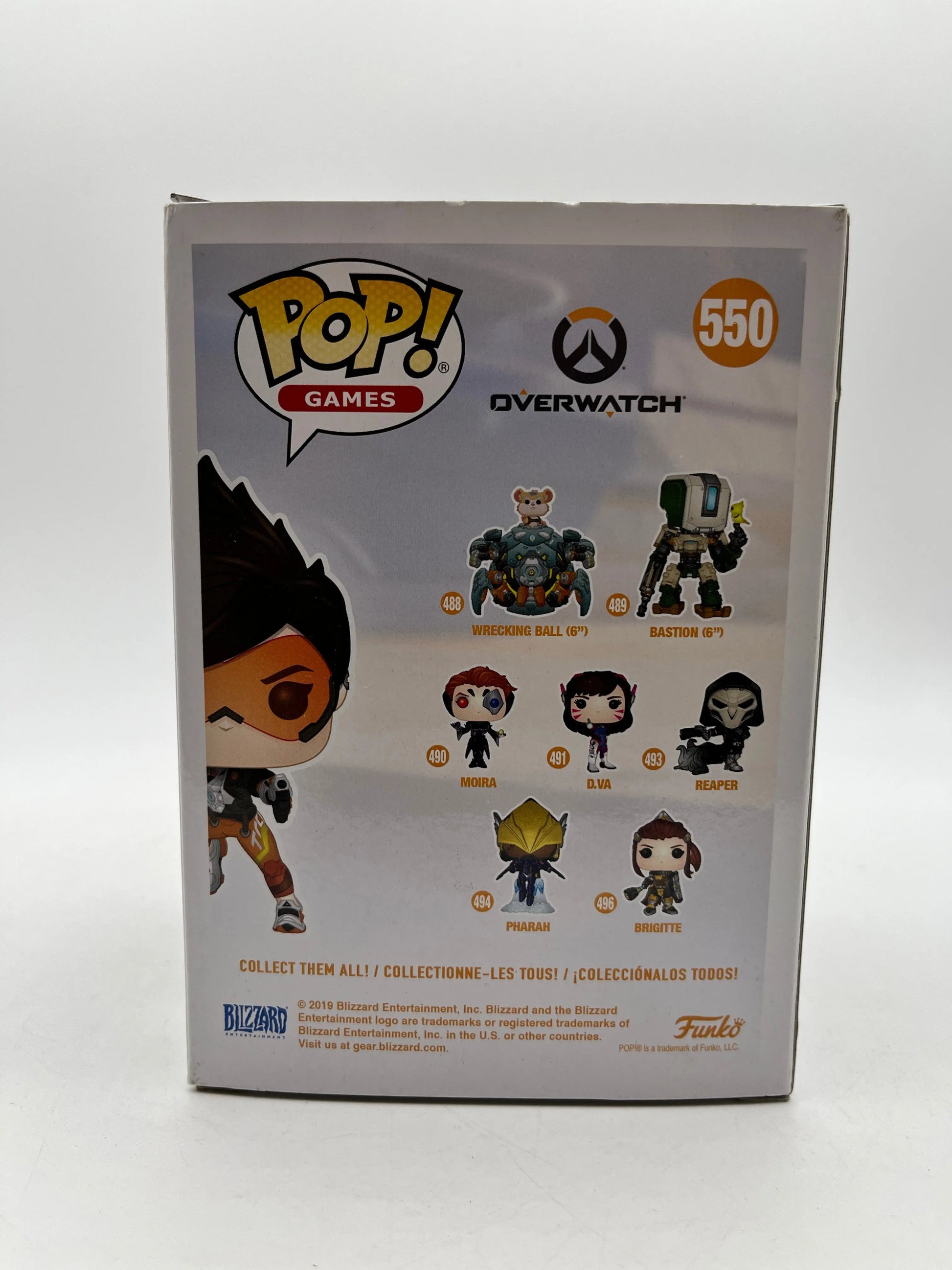 Funko POP! Games Overwatch Tracer #550 - Vinyl Collectable FRENLY BRICKS - Open 7 Days