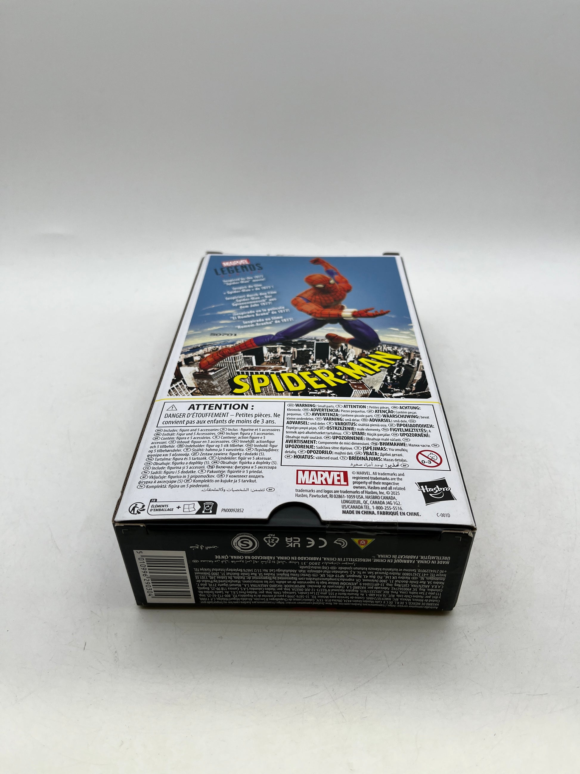 Marvel Legends Series Spider-Man 1977 Movie Version - Action Figure - Sealed