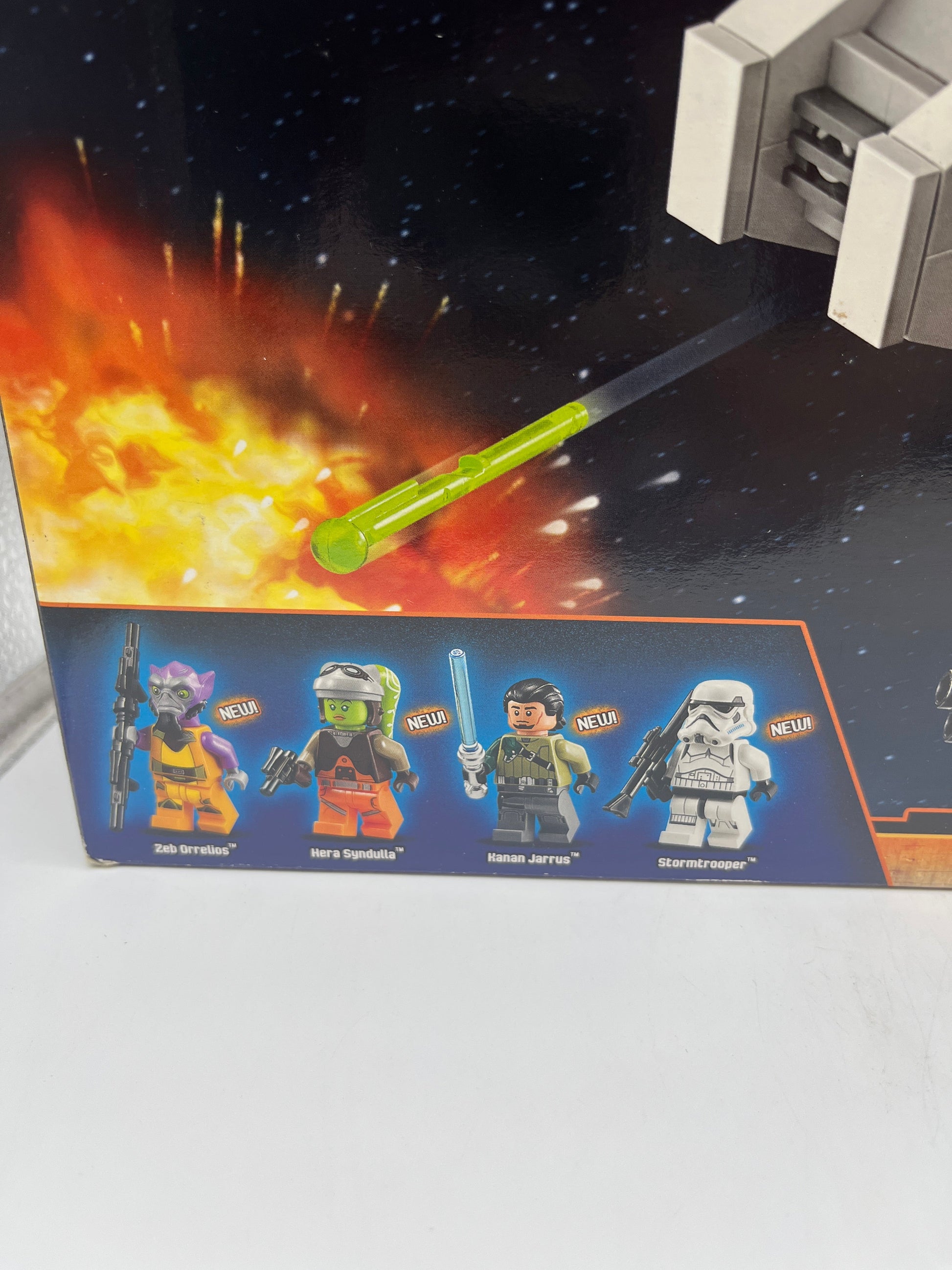 THE GHOST 75053 LEGO STAR WARS REBELS Black Hair Kanan FRENLY BRICKS - Open 7 Days