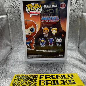 Pop Vinyl Motu #539 Beast Man FRENLY BRICKS - Open 7 Days