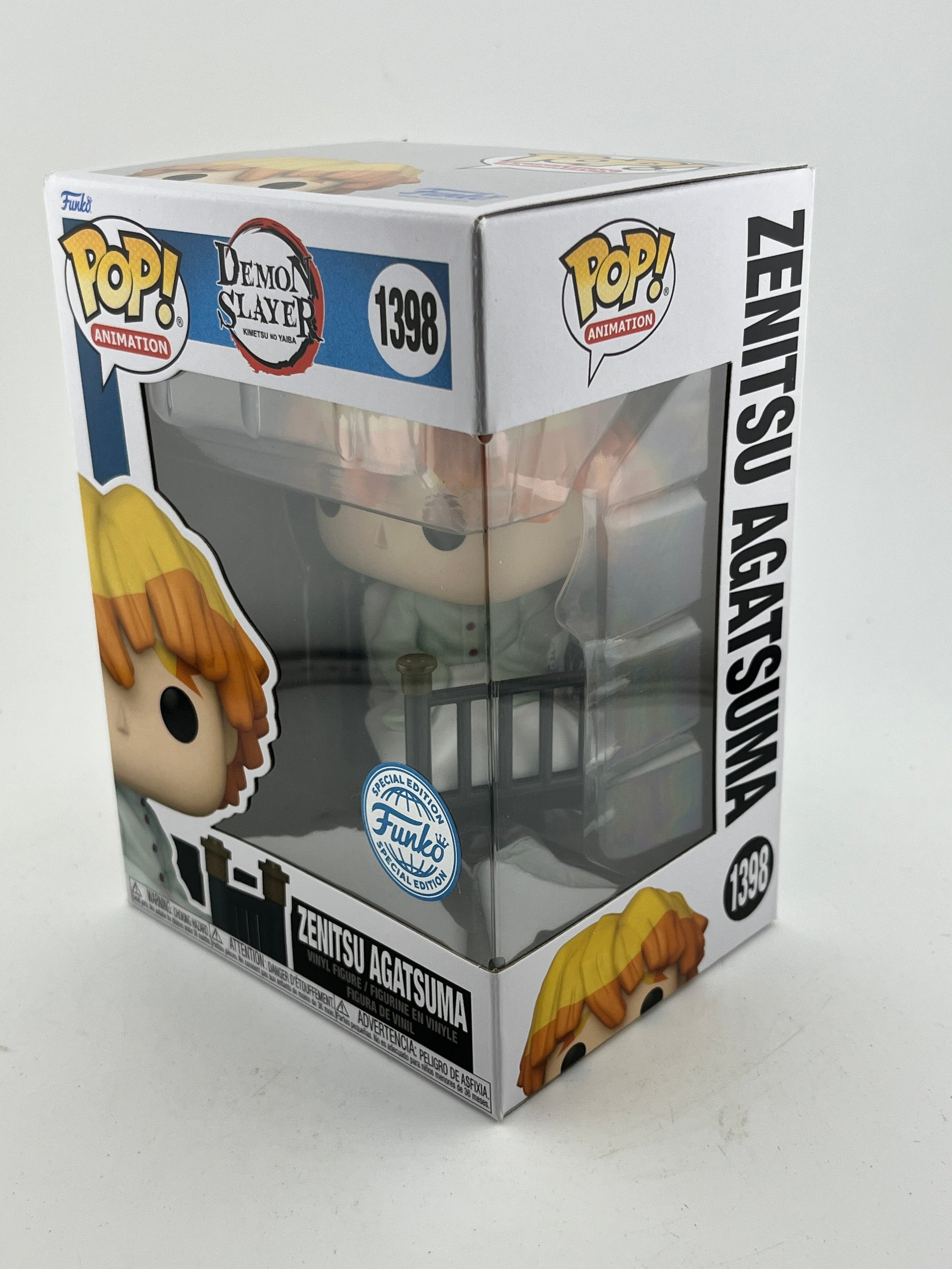 Funko POP! Animation Demon Slayer - Zenitsu Agatsuma #1398 - Special Edition FRENLY BRICKS - Open 7 Days