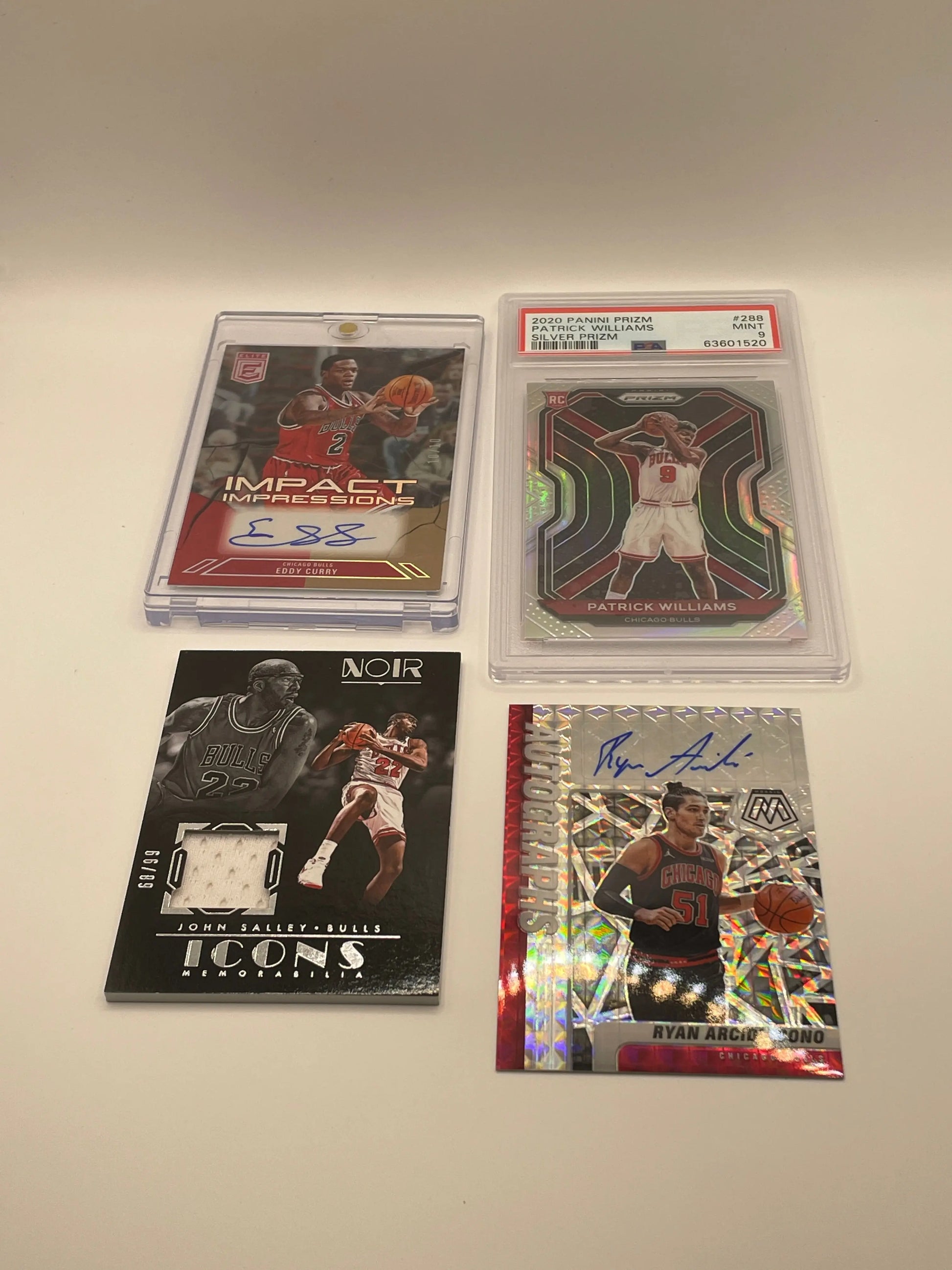 NBA Auto & Graded Chicago Bulls  card lot,bundle - Eddy Curry + more (lot#57) FRENLY BRICKS - Open 7 Days