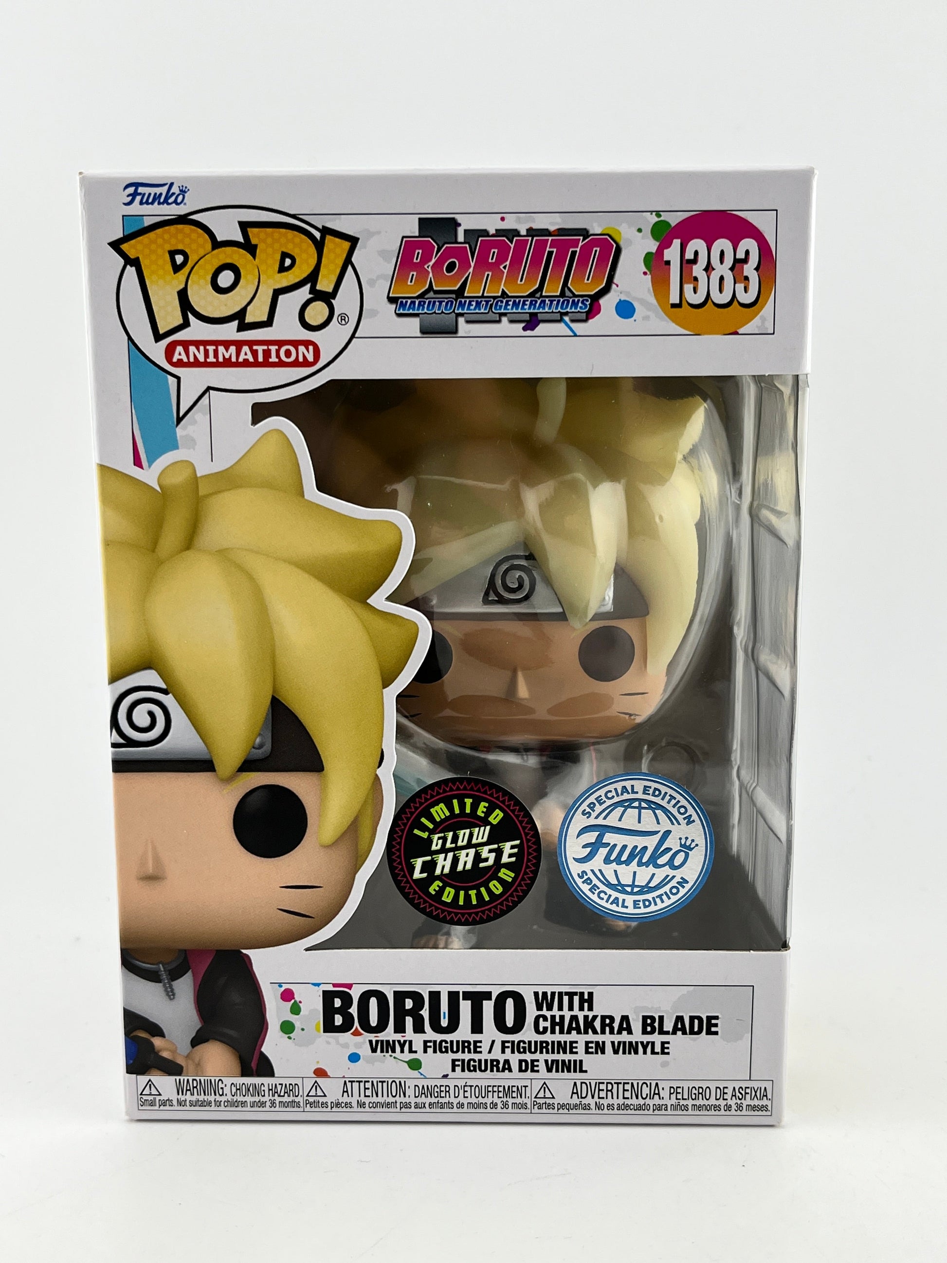 Funko POP! Animation Boruto - Boruto With Chakra Blade #1383 - Glow Chase Limited Edition FRENLY BRICKS - Open 7 Days