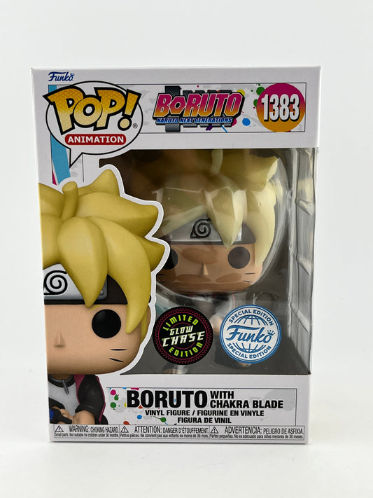 Funko POP! Animation Boruto - Boruto With Chakra Blade #1383 - Glow Chase Limited Edition FRENLY BRICKS - Open 7 Days