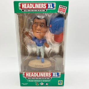 MLB Headliners XL Sammy Sosa Chicago Cubs 20/20556 - Sealed FRENLY BRICKS - Open 7 Days