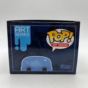 Funko POP! Art Series Marvel The Infinity Saga Captain America #46 - Vinyl Collectable FRENLY BRICKS - Open 7 Days
