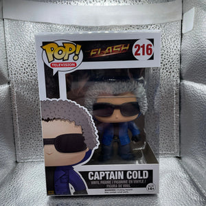 READ! Funko Pop Television #216 Captain Cold The Flash TV Show Vinyl Figure FRENLY BRICKS - Open 7 Days