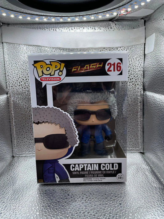 READ! Funko Pop Television #216 Captain Cold The Flash TV Show Vinyl Figure FRENLY BRICKS - Open 7 Days