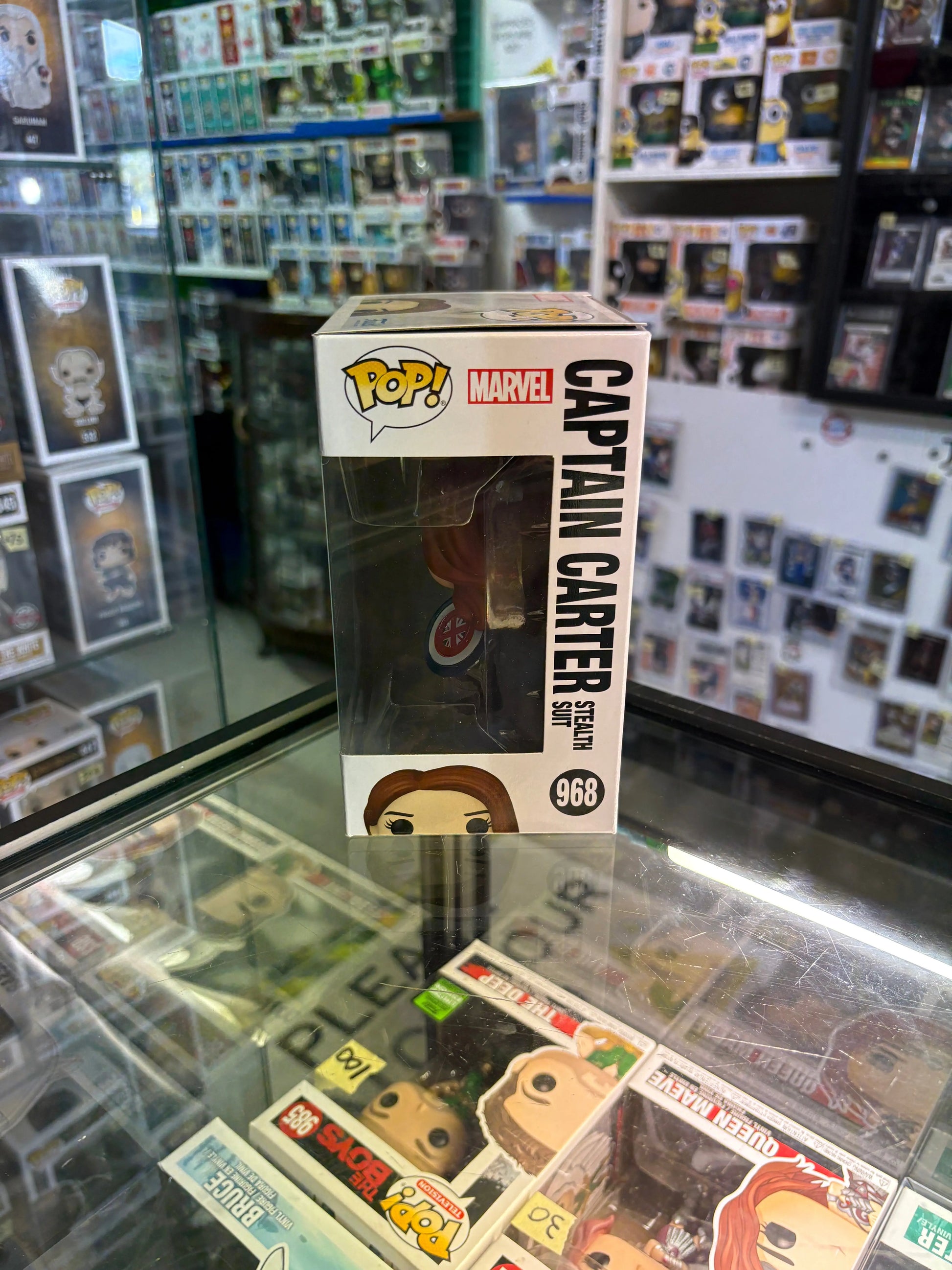 FUNKO Pop Vinyl Captain Carter #968 FRENLY BRICKS - Open 7 Days